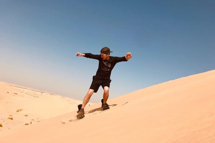 Abu Dhabi Morning Desert Safari: Dune Bashing, Sandboarding & Camel Ride photo 3
