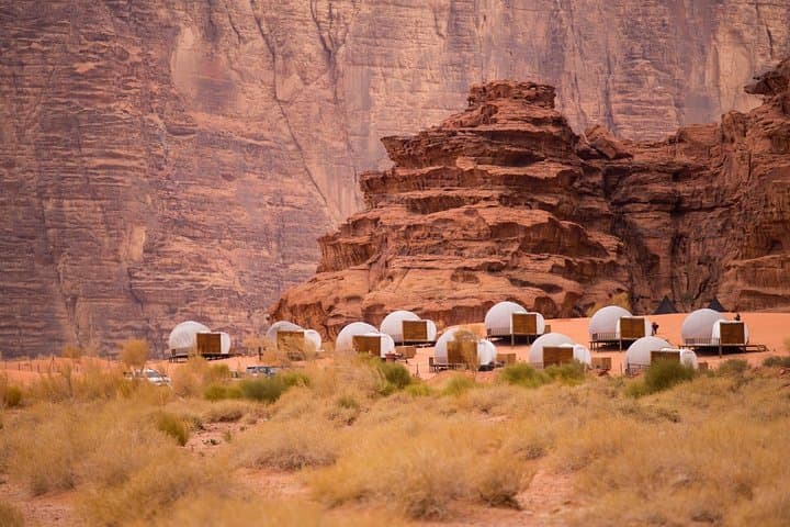 Wadi Rum Day Tour from Aqaba City — 4x4 Jeep, Dunes & Rock Bridges