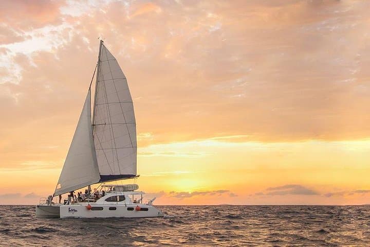 Sunset Catamaran Cruise: Luxury Sailboat Experience in Cancun