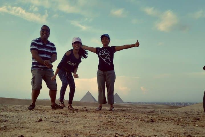 Sunset Camel Ride at Giza Pyramids with Desert BBQ Dinner photo 3