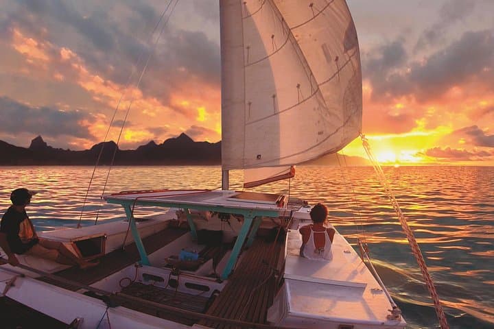Moorea Sunset Catamaran Cruise on Taboo — Cook's Bay & Tiahura Motu photo 1