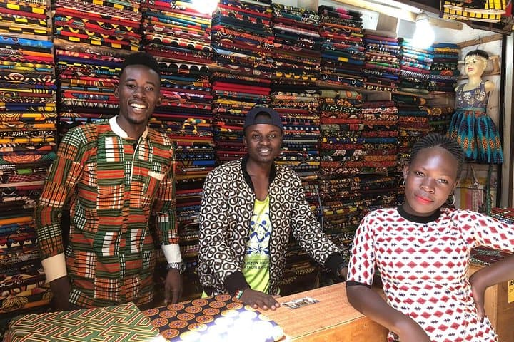 Kampala African Fabric Market Tour — Design Your Own Kitenge Outfit photo 3