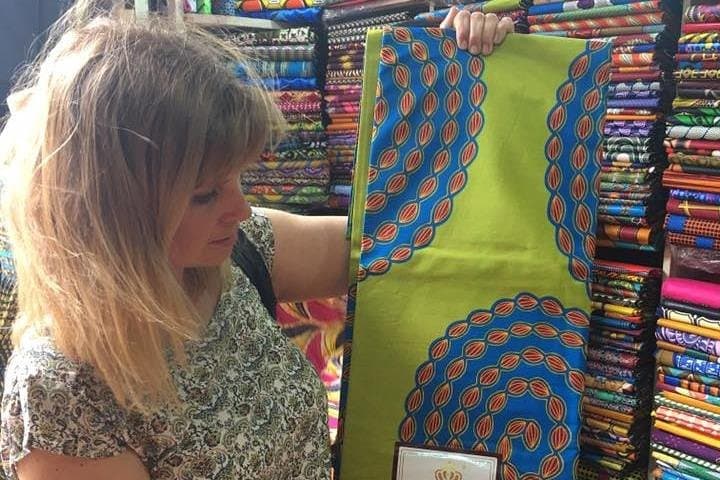 Kampala African Fabric Market Tour — Design Your Own Kitenge Outfit photo 5