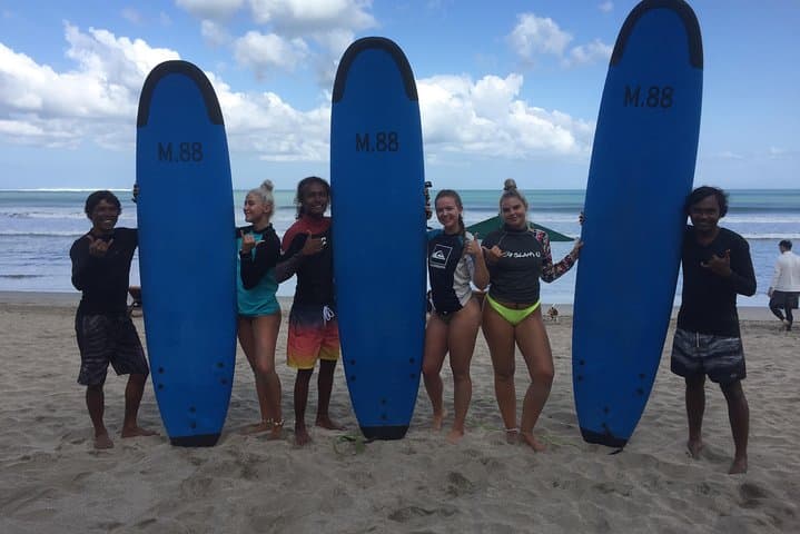 Bali Private Surfing Lesson at Kuta Beach — Learn to Catch Waves in 2 Hours