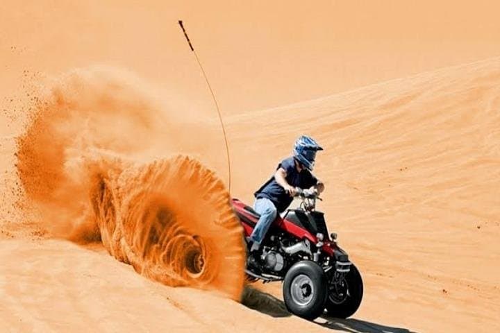 Dubai Evening Desert Safari: Dune Bashing, Quad Biking & BBQ Camp Experience photo 3
