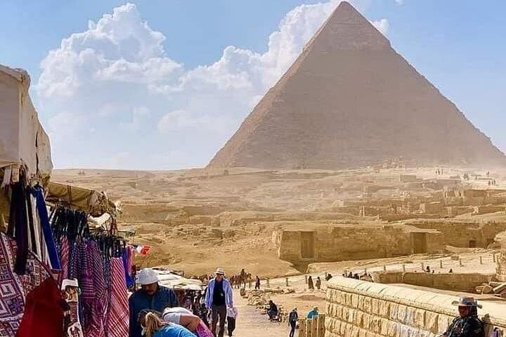Giza Pyramids Camel Ride at Sunset — Evening Tour with Snacks and Hotel Pickup photo 3