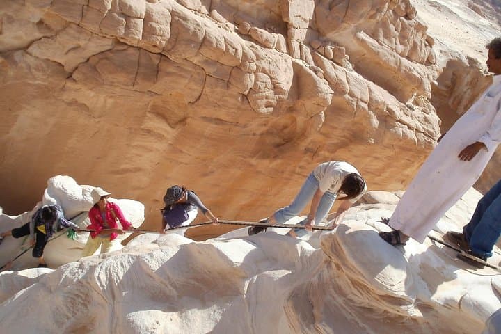 Explore Coloured and White Canyon: Full-Day Jeep Safari from Dahab photo 2