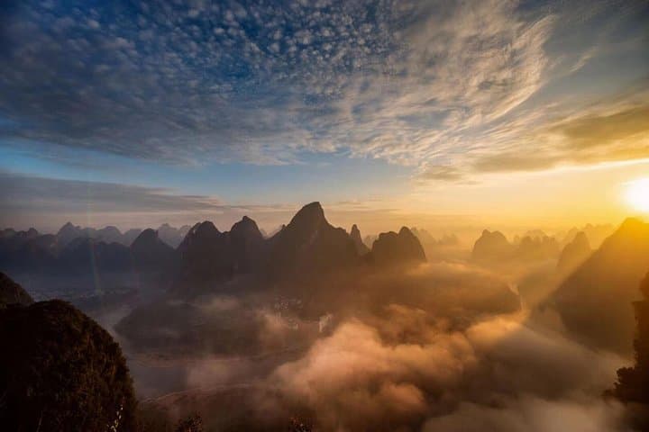 Xianggong Hill Sunrise & Shangri-La Village Half-Day Tour from Yangshuo photo 2