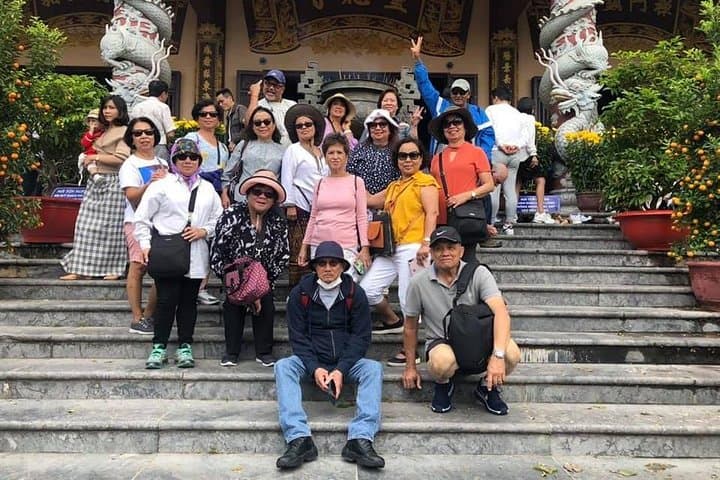 Da Nang Day & Night Tour: Marble Mountain, Monkey Mountain & Dragon Bridge photo 3