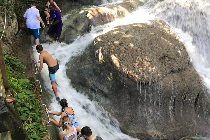 Climb Dunns River Falls from Montego Bay — Ocho Rios Waterfall Day Tour photo 4