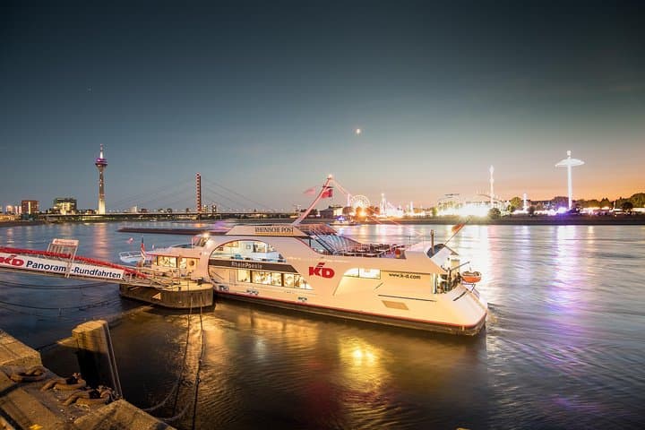 Düsseldorf 2-Hour Evening Cruise: Rhine City Lights Panorama photo 3
