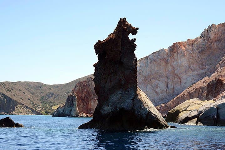 West Milos Catamaran Cruise: Kleftiko & Sykia Cave Snorkel Experience photo 6