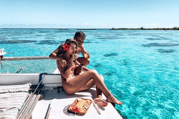 Private Moorea Catamaran: Half-Day Snorkel with Sharks, Rays & Coral Gardens photo 5