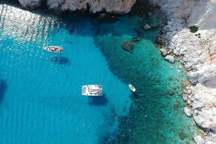 Discover Milos & Poliegos: Catamaran Snorkel Cruise with BBQ photo 5