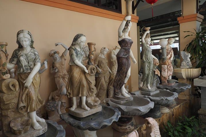 Hoi An Basket Boat Ride & Marble Mountains Sculptor Workshop from Da Nang photo 6
