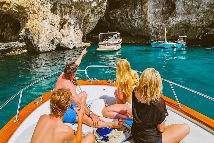 Capri Boat Tour from Sorrento: Blue Grotto, Faraglioni & Island Stop photo 2