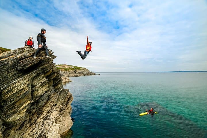 Newquay Coasteering Adventure: Wild Swimming, Jumps & Smugglers' Caves