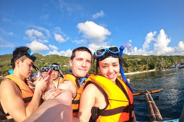 Swim with Whale Sharks in Oslob — Sumilon Island & Tumalog Falls Day Trip photo 2