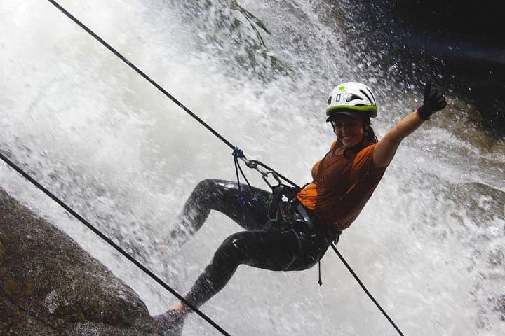 La Cuba Waterfall Rappelling & La Planta Giant Natural Pool Day Trip from Medellín photo 2