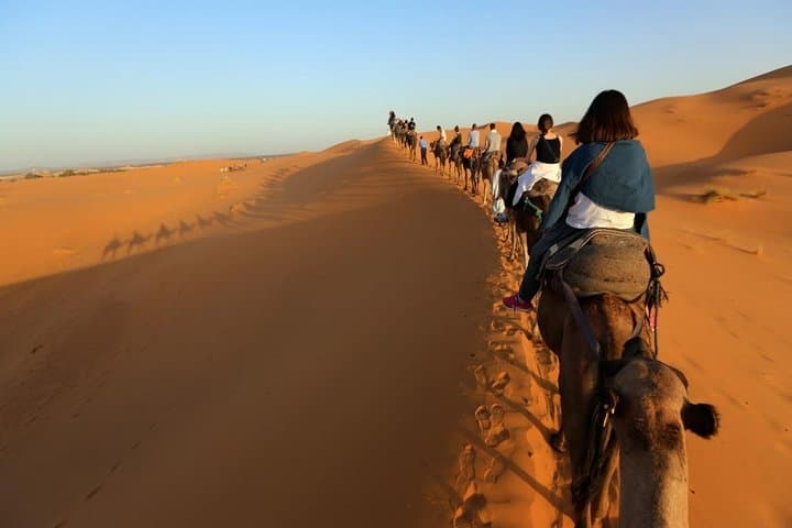 3-Day Merzouga Desert Tour from Marrakech — Camel Treks, Dunes & Berber Camps