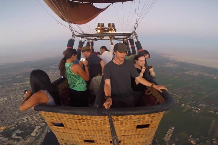 Hot Air Balloon Over Luxor: Sunrise Flight Above Ancient Monuments photo 5