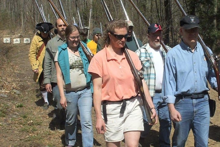 Hands-On Colonial Flintlock Musket Experience in Rural New Hampshire