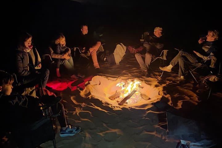 Abu Dhabi Private Desert Camping with BBQ Dinner — Overnight Arabian Desert Experience