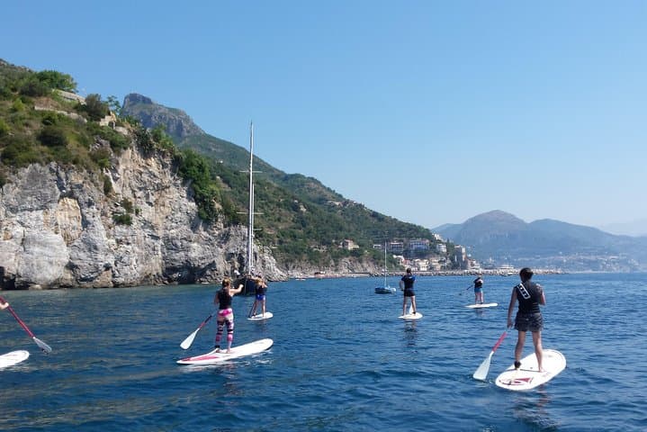 Stand Up Paddle Along the Amalfi Coast: Guided SUP Tour from Cetara