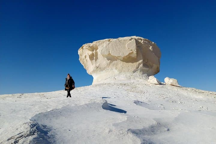 White Desert & Bahariya Oasis: 2-Day Private Camping Adventure from Cairo