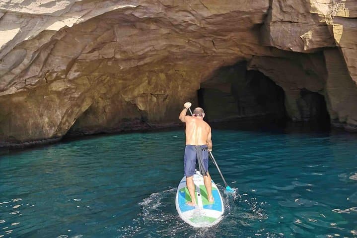 Napoli SUP Paddle Boarding Experience: Stand-Up Paddling from Giuseppone a Mare to Villa Lauro photo 2
