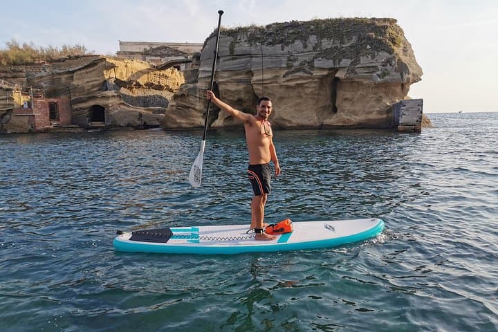 Napoli SUP Paddle Boarding Experience: Stand-Up Paddling from Giuseppone a Mare to Villa Lauro photo 3