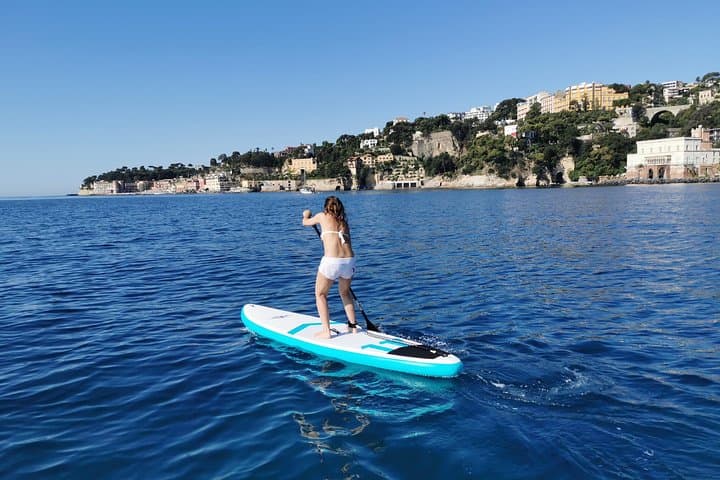 Napoli SUP Paddle Boarding Experience: Stand-Up Paddling from Giuseppone a Mare to Villa Lauro photo 4