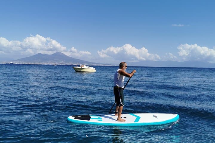 Napoli SUP Paddle Boarding Experience: Stand-Up Paddling from Giuseppone a Mare to Villa Lauro photo 5