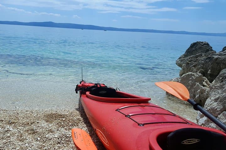 Double Kayak Rental on the Makarska Riviera: Paddle to Drasnice Bay