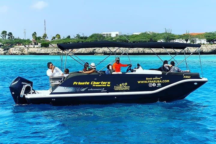 Aruba Private Boat Charter: Snorkel Mangel Halto, Boca Catalina & the South Coast