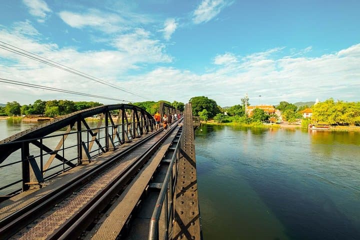 Kanchanaburi Full-Day Trek: Tham Than Lod Cave, Waterfall & River Kwai Private Tour