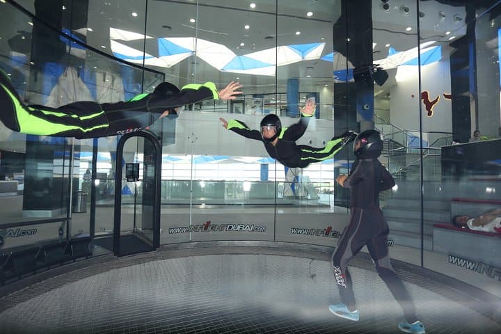 Indoor Skydiving in Dubai: 2 Wind-Tunnel Flights & Beginner Training