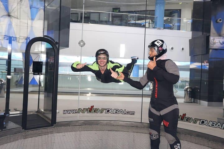 Indoor Skydiving in Dubai: 2 Wind-Tunnel Flights & Beginner Training photo 4