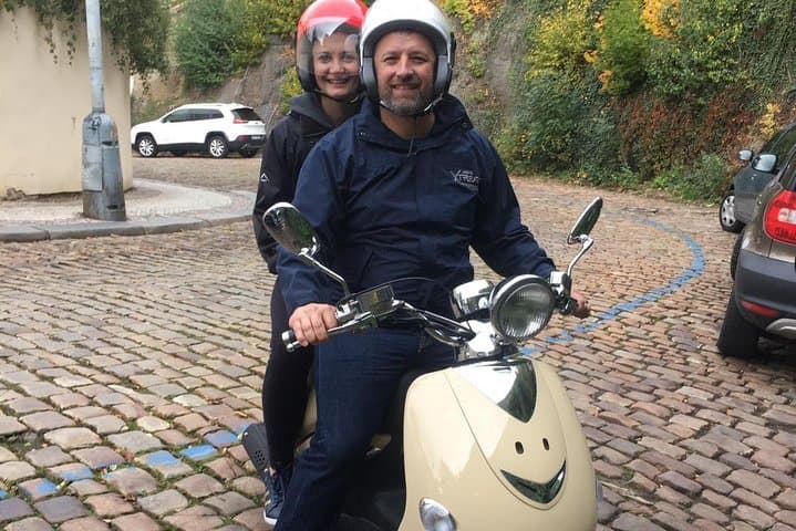 Big Scooter Tour of Prague for Two — Hidden Prague Audio Guide photo 3