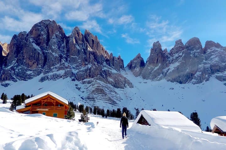 Winter Hiking and Sledding in the Dolomites: Bolzano Guided Day Trip
