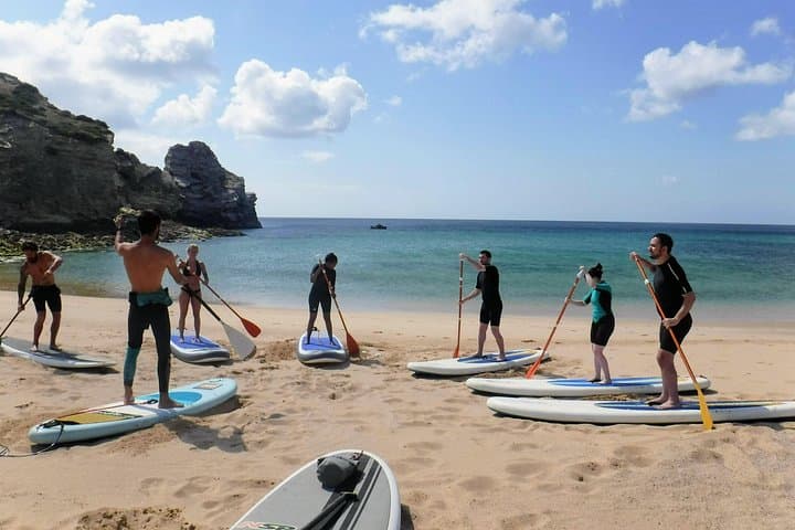 Algarve SUP Caves Tour: Paddle, Snorkel & Cliff-Jump from Ingrina to Barranco photo 3