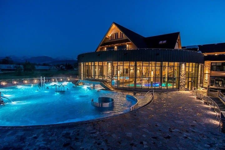 Evening at Chocholow Thermal Baths: Warm Pools & Tatra Mountain Views from Kraków photo 6