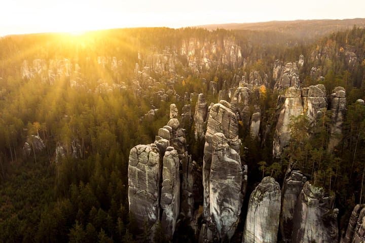 Explore Adrspach-Teplice Rocks: Narnia Filming Location Day Tour from Wroclaw