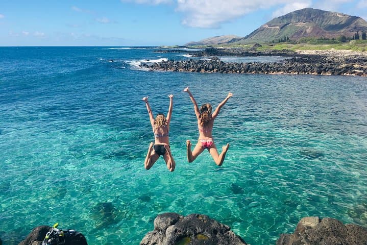 Custom Oahu Adventure Day with Mahina Hawaii: Surf, Hike, and Snorkel Across the Island