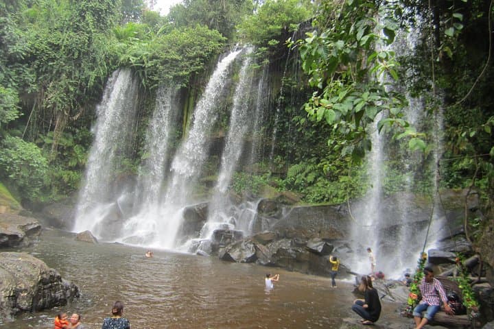 Kulen Mountain & Beng Melea Day Tour — Waterfalls, River of 1000 Lingas and Jungle Temple