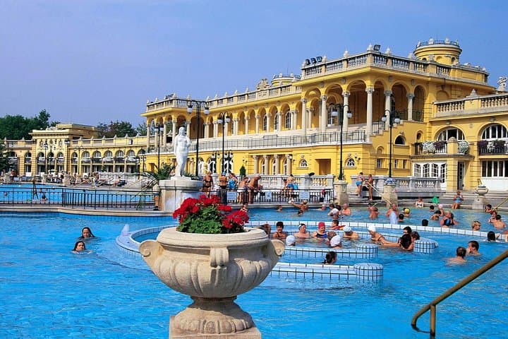 Budapest Széchenyi Spa and Danube Evening Cruise: Thermal Baths, Night Views & Dinner