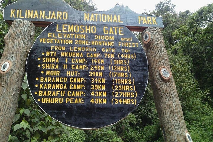 Lemosho Route on Mount Kilimanjaro: Scenic 7-Day Trek from Londorossi Gate photo 4
