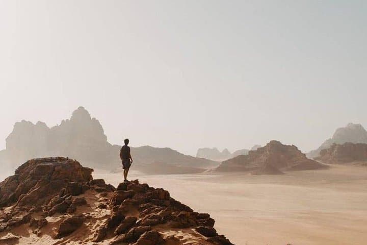 Wadi Rum Full-Day Jeep Safari: Bedouin Lunch, Sand-Boarding & Sunset photo 6