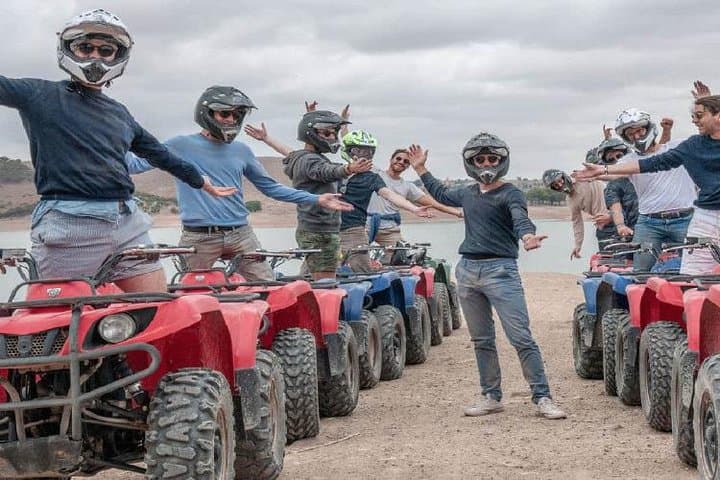 Half-Day Quad Biking from Marrakech: Agafay Desert & Palmeraie Adventures