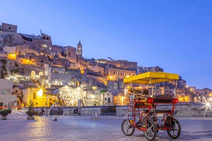 Electric Rickshaw Grand Tour of the Sassi: Matera's Cave District in Two Hours